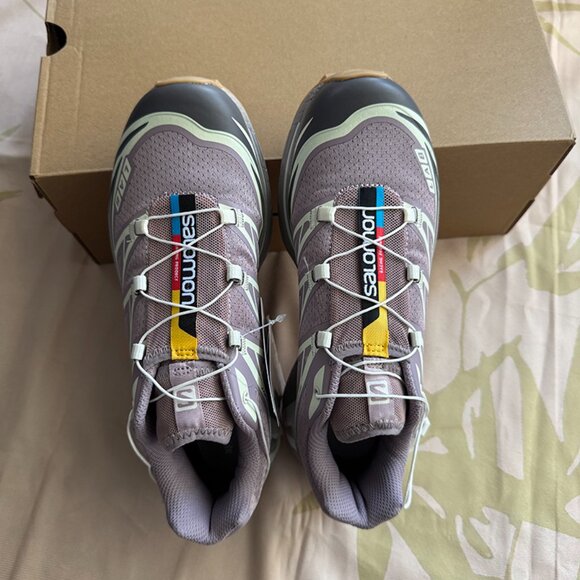 Salomon Xt-6 Purple Low-Top Sneakers - Picture 7 of 7